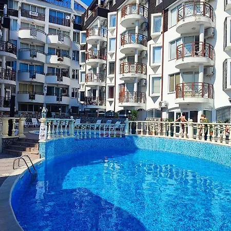 комплекс виста дел мар 2, студио Apartment Sunny Beach